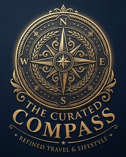 The Curated Compass logo